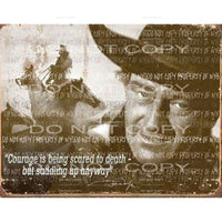 Courage John Wayne Sublimation transfers Heat Transfer