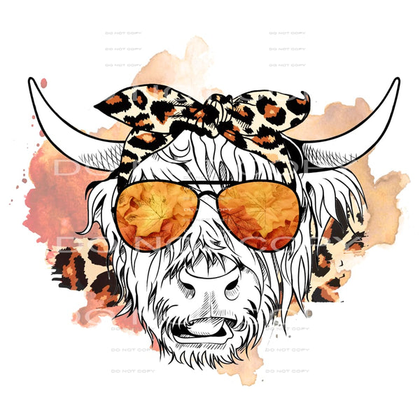 cow #7569 Sublimation transfers - Heat Transfer