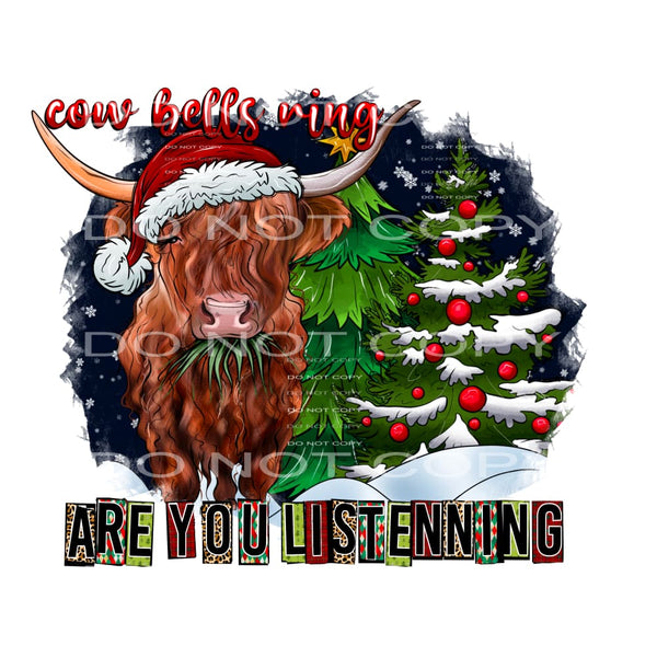 cow bells ring # 1073 Sublimation transfers - Heat Transfer