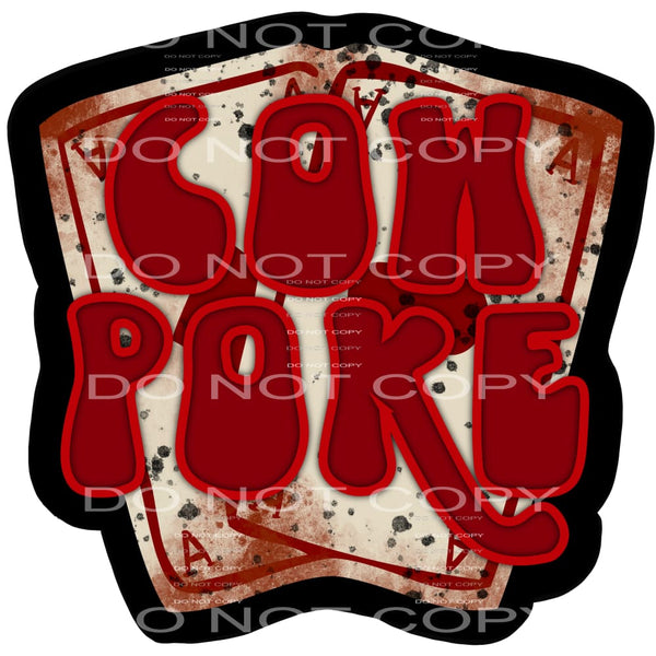 cow poke #6174 Sublimation transfers - Heat Transfer