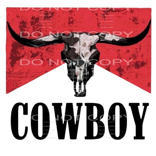 Cowboy Marlboro # 6625 Sublimation transfers - Heat Transfer