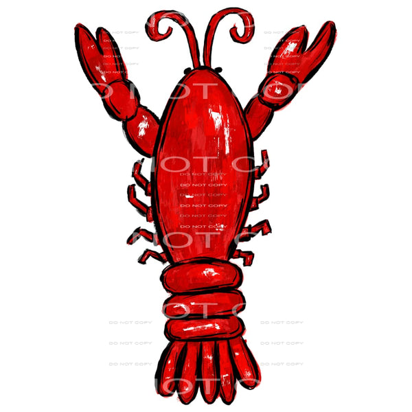 crawfish #4072 Sublimation transfers - Heat Transfer