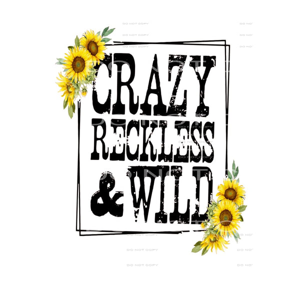 Crazy wild # 2491 Sublimation transfers - Heat Transfer