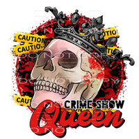 crime show queen #7357 Sublimation transfers - Heat Transfer