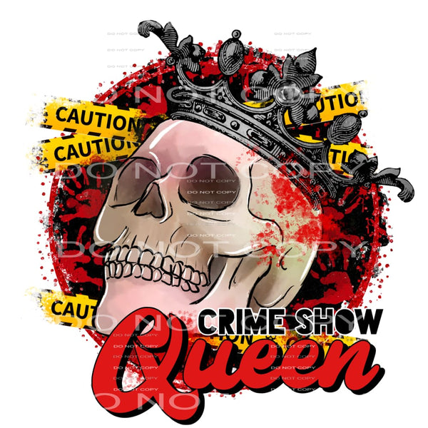 crime show queen #7357 Sublimation transfers - Heat Transfer