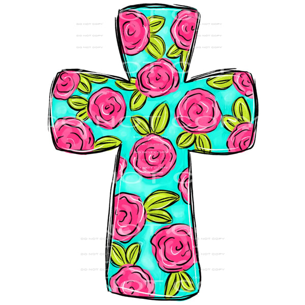 Cross #4354 Sublimation transfers - Heat Transfer Graphic