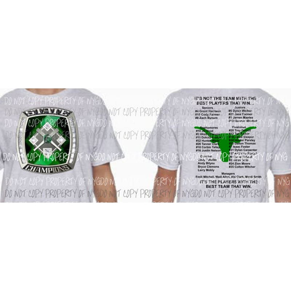 custom baseball front and back Sublimation transfers Heat Transfer