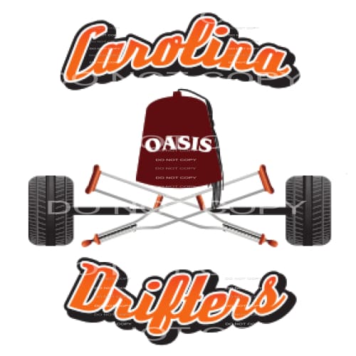 custom Carolina Drifters Sublimation transfers - Heat 
