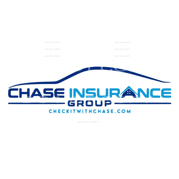 CUSTOM chase insurance group # 10038 Sublimation transfers -