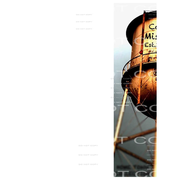 custom elizabeth water tower # 2494 Sublimation transfers -