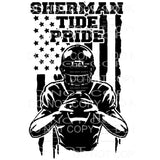 CUSTOM FOOTBALL LEAVE TEAM NAME IN NOTES samples shown 