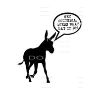 Custom hey colombia mule # 6644 Sublimation transfers - Heat