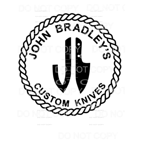 Custom Knives Sublimation transfers - Heat Transfer
