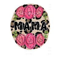 custom leopard # 12099 Mama - Mimi - Mom - Nana other names 