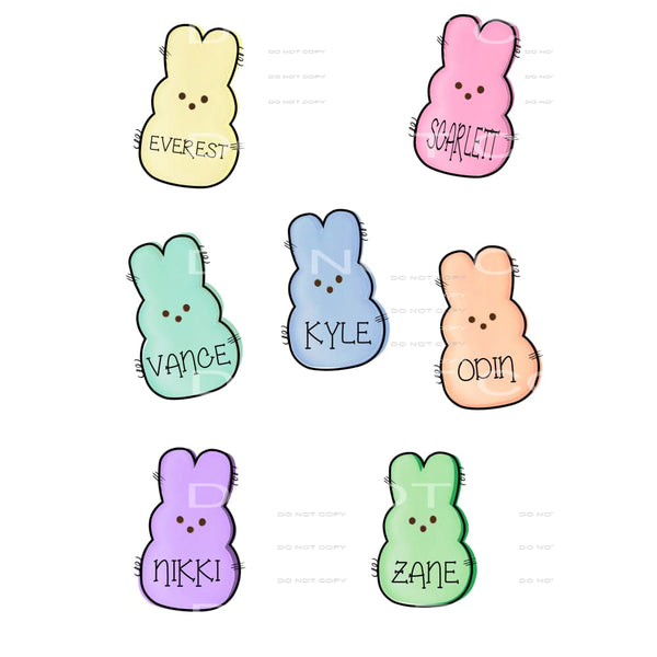 Custom peeps for sleeve you choose Colors in dropdown menu