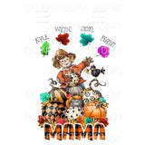 CUSTOM SCARECROW LEAVES Put info in the notes section as far