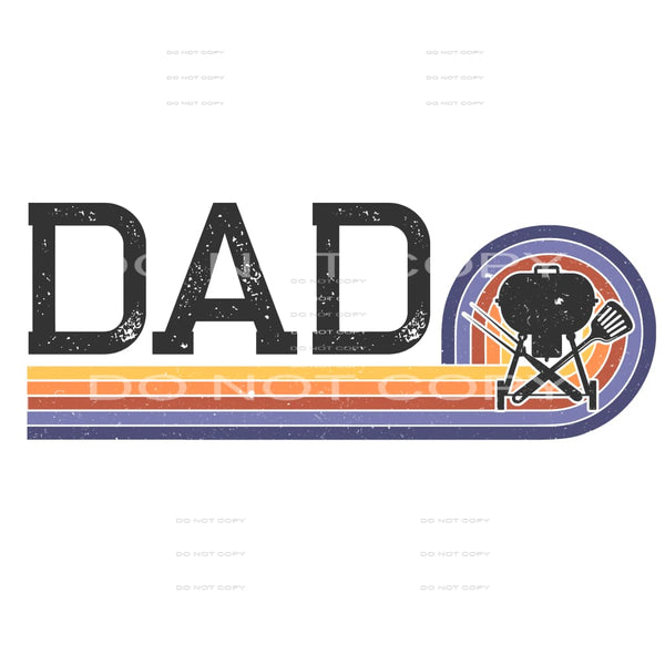 dad grill #6787 Sublimation transfers - Heat Transfer