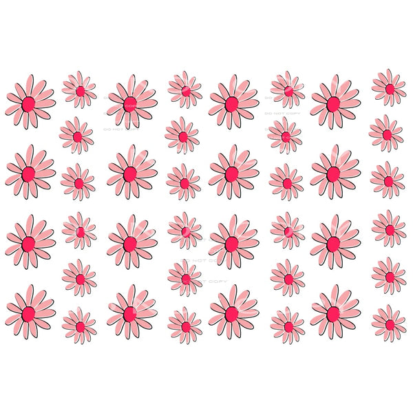 daisy #4668 Sublimation transfers - Heat Transfer
