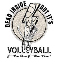 dead inside but it’s volleyball season #4986 Sublimation 