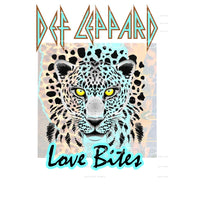 Def Leppard love bites # 55524 Sublimation transfers - Heat 