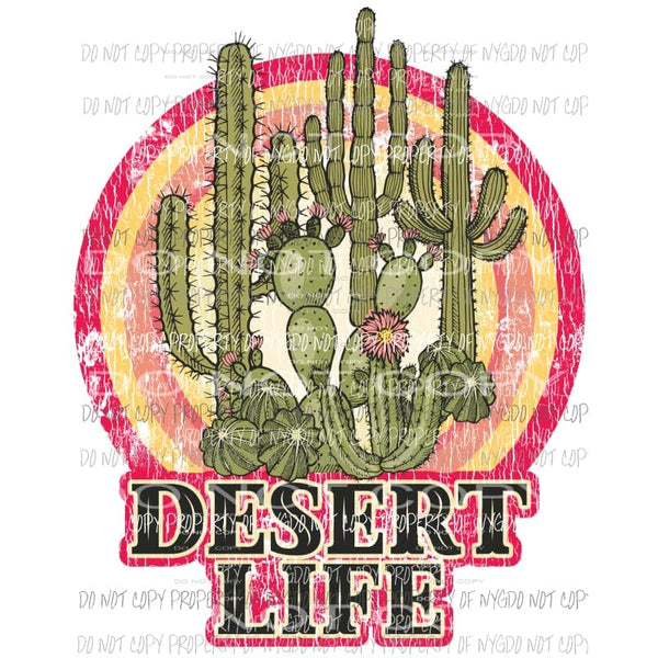 Desert Life Sublimation transfers Heat Transfer
