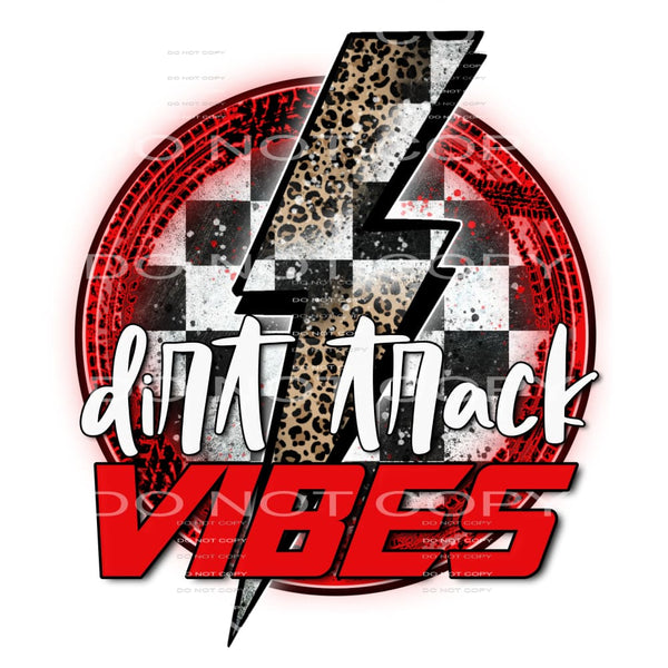 dirt track vibes #6039 Sublimation transfers - Heat Transfer