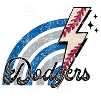 Dodgers #6566 Sublimation transfers - Heat Transfer