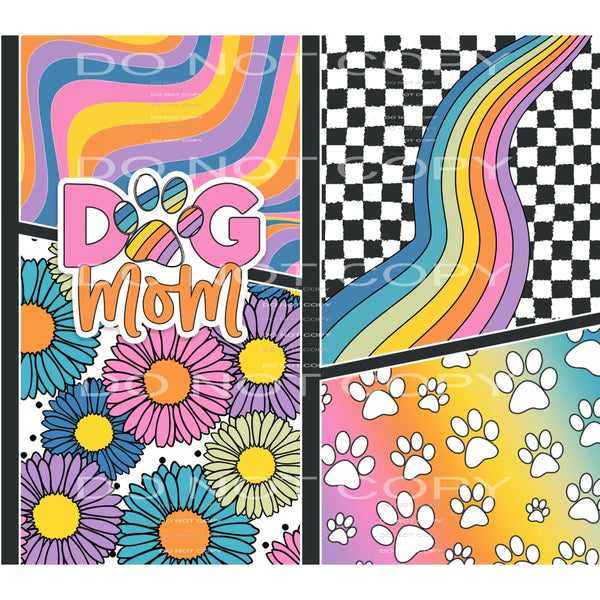 dog mom #7231 Sublimation transfers - Heat Transfer
