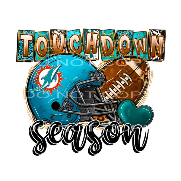 Dolphins season # 1089 Sublimation transfers - Heat Transfer