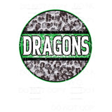 DRAGONS Circle Grunge you choose Colors in dropdown menu 