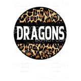 DRAGONS Circle Grunge you choose Colors in dropdown menu 