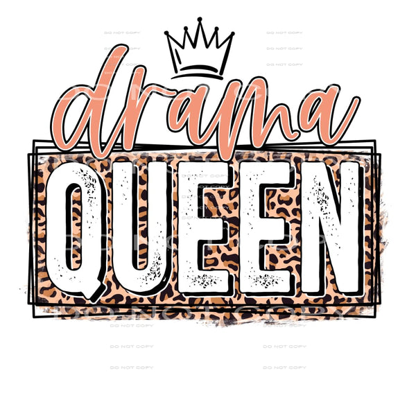 drama queen #4740 Sublimation transfers - Heat Transfer