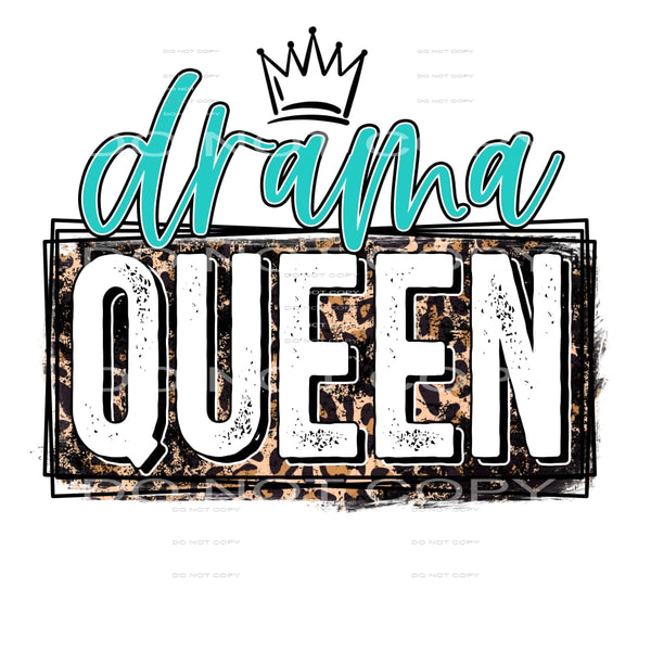 drama queen #4741 Sublimation transfers - Heat Transfer