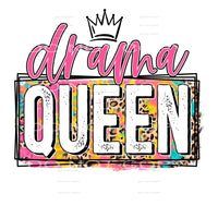 drama queen #4742 Sublimation transfers - Heat Transfer