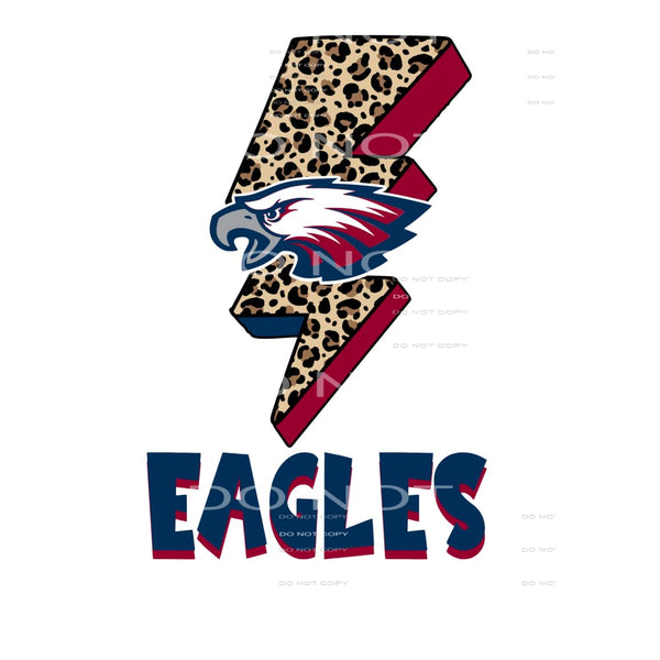eagles Bolt # 99182 Sublimation transfers - Heat Transfer