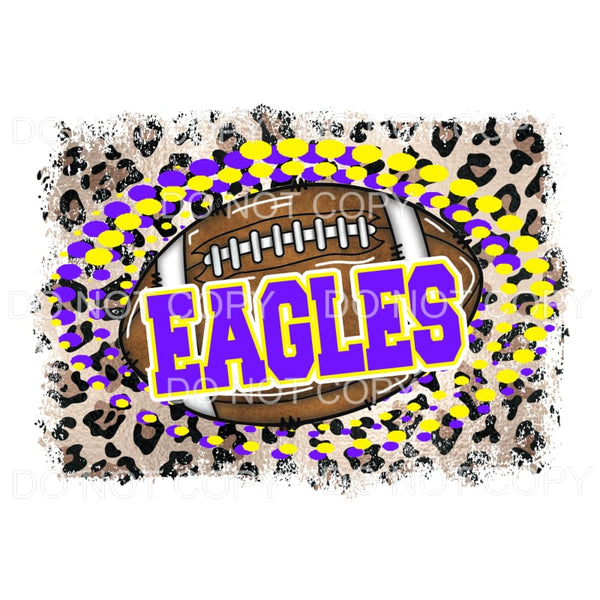 EAGLES football # 572 Sublimation transfers - Heat Transfer