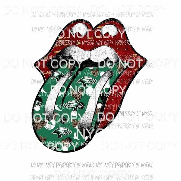 Eagles rolling stones lips #1 Sublimation transfers Heat Transfer