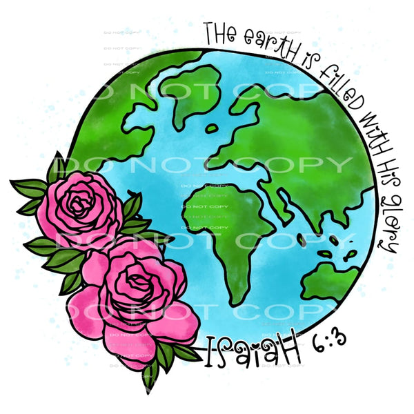 earth #4601 Sublimation transfers - Heat Transfer