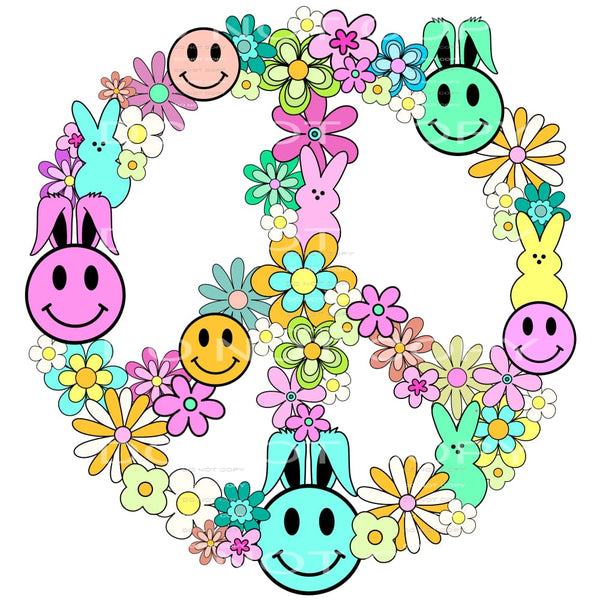 Easter # 107 Sublimation transfers - Heat Transfer Graphic