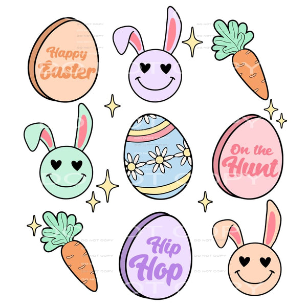 Easter #3243 Sublimation transfers - Heat Transfer Graphic