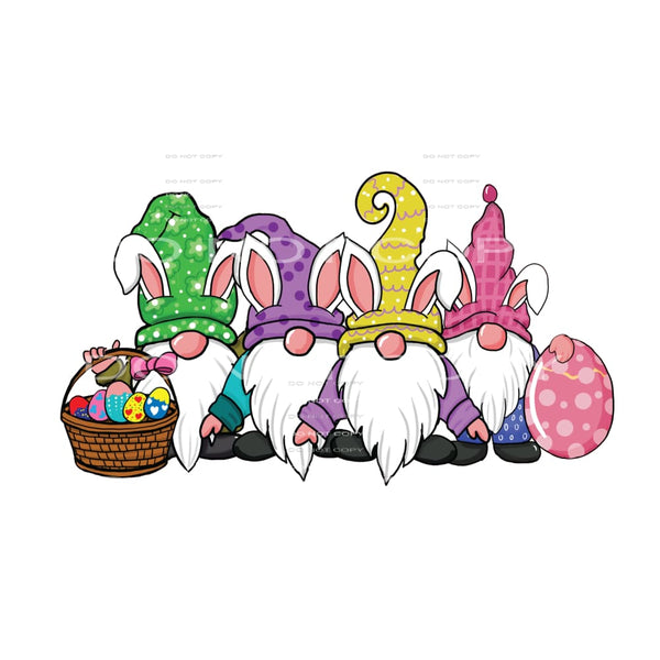 easter gnomes #4443 Sublimation transfers - Heat Transfer