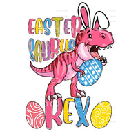 easter saurus rex #6076 Sublimation transfers - Heat 