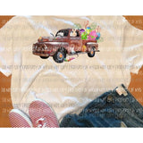 Easter Truck sublimation transfer
