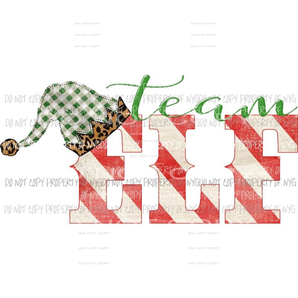 Elf Team Sublimation transfers Heat Transfer