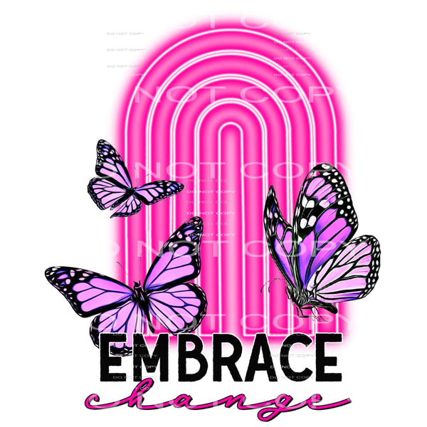 embrace change #4878 Sublimation transfers - Heat Transfer