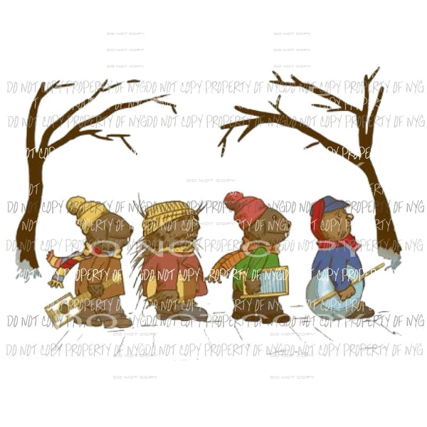Emit the otter jug band Sublimation transfers Heat Transfer