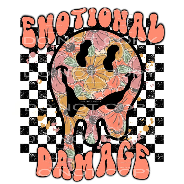 emotional damage #6985 Sublimation transfers - Heat Transfer