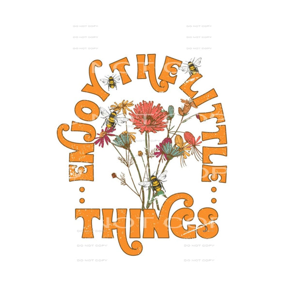 enjoy the little things #6888 Sublimation transfers - Heat 