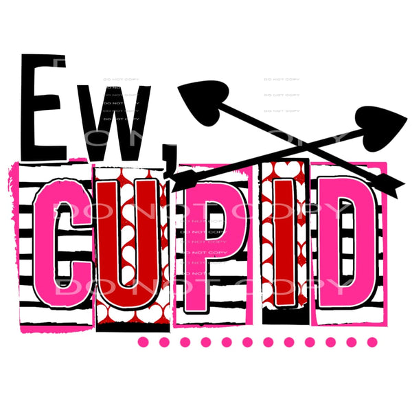 Ew Cupid Pink Red Heart Arrows Valentines Day #2421 