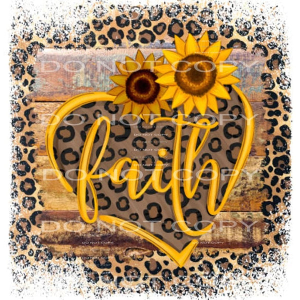 faith #6689 Sublimation transfers - Heat Transfer